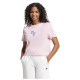 Adidas Γυναικεία κοντομάνικη μπλούζα Tech Illustrate Graphic Loose Fit Cropped Tee